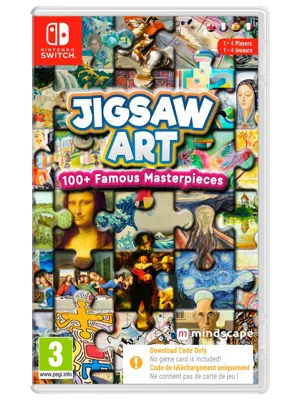 Carátula de Jigsaw Art: 100 + Famous Masterpieces