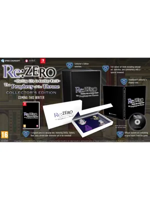 Carátula de Re:zero the Prophecy of the Throne Limited