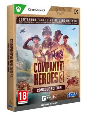 Carátula de Company of Heroes 3 Limited Ed. Metal Case