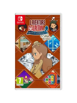 Carátula de Layton´s Mystery Journey Katrielle and the Millionaries Conspiracy Deluxe Edition