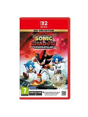 Carátula de Sonic x Shadows Generations Day 1 Edition Import