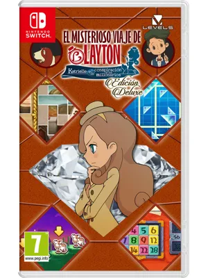 Carátula de El Misterioso Viaje de Layton