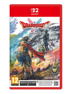 Carátula de Dragon Quest 1 & 2 HD-2D Remake