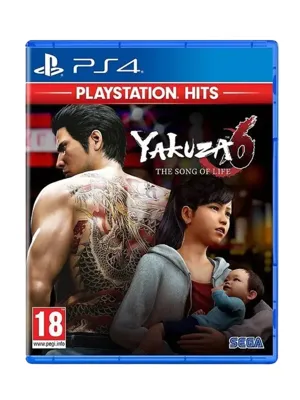 Carátula de Yakuza 6 The Song of Life PlayStation Hits