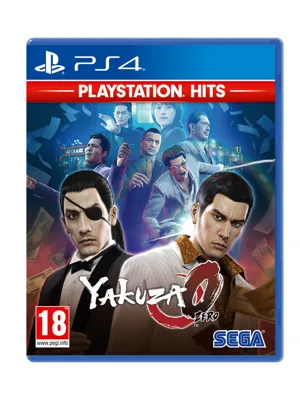 Carátula de Yakuza Zero PlayStation Hits