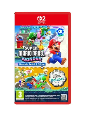 Carátula de Super Mario Bros. Wonder Edition + Encuentro en el Parque Belabel