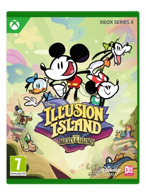 Carátula de Disney Illusion Island – Starring Mickey & Friends