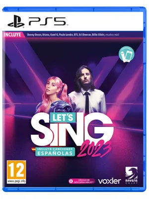 Carátula de Let´s Sing 2023 – Incluye Canciones Españolas