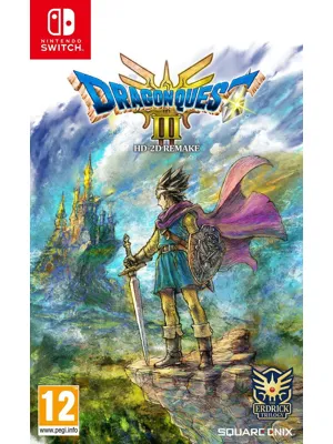 Carátula de Dragon Quest III HD-2D