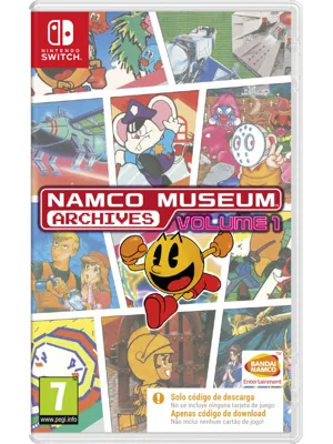 Carátula de Namco Museum Archives Volumen 1