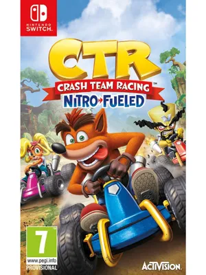 Carátula de Crash Team Racing Nitro Fueled SWI