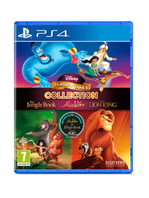 Carátula de Disney Classic Games: Aladdin + The Lion King + The Jungle Book