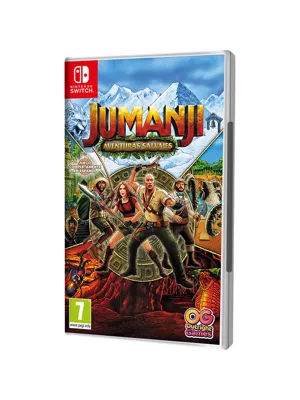 Carátula de Jumanji Aventuras salvajes