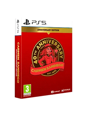 Carátula de Carmen Sandiego 40th Anniversary Edition