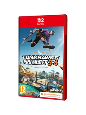 Carátula de Tony Hawk´s Pro Skater 3+4 CIAB