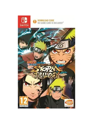 Carátula de Naruto Shippuden: Ultimate Ninja Storm Trilogy Code In Box