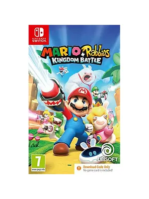 Carátula de Mario + Rabbids Kingdom Battle Code in a Box