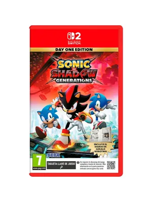 Carátula de Sonic X Shadows Generations 3 unidades