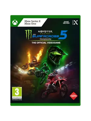 Carátula de Monster Energy Supercross 5