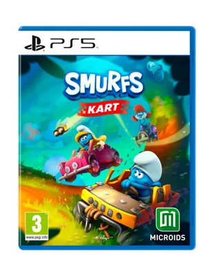 Carátula de Pitufos Karts