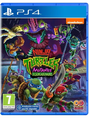 Carátula de Ninja Turtles: Mutantes Desencadenados