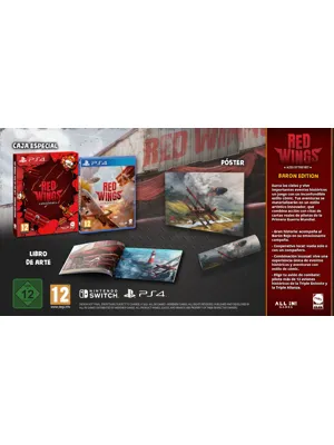 Carátula de Red Wings: Aces of the Sky Baron Edition