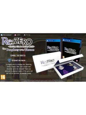 Carátula de Re:ZERO The Prophecy of the Throne