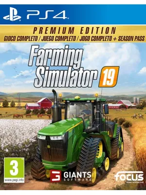 Carátula de Farming Simulator 19 Premium Edition