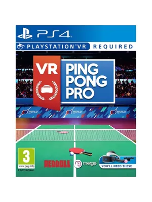 Carátula de Pin Pong Pro VR