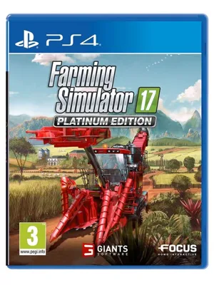 Carátula de Farming Simulator 17: Platinum Edition