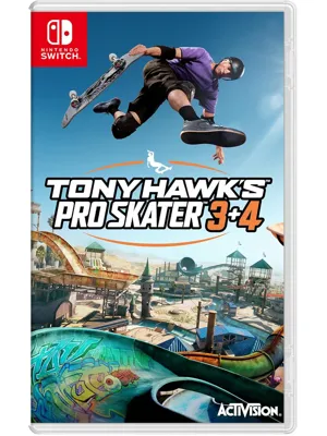 Carátula de Tony Hawk's Pro Skater 3+4
