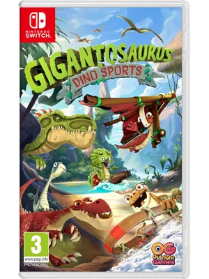 Carátula de Gigantosaurus: Dino Sports