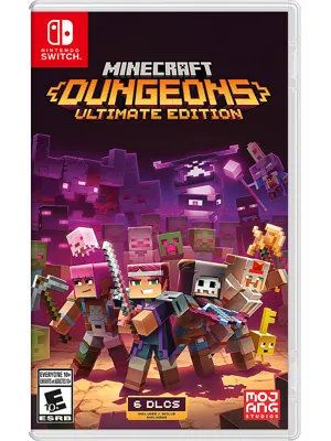 Carátula de Minecraft Dungeons Ultimate Edition