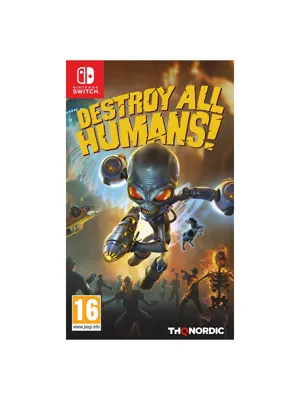 Carátula de Destroy All Humans