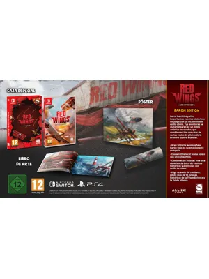 Carátula de Red Wings: Aces of the Sky Baron Edition