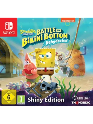 Carátula de Bob Esponja: Battle for Bikini Bottom Rehydrated Shiny Edition