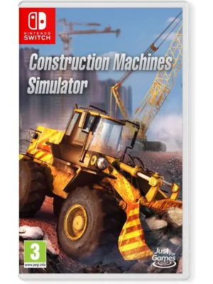 Carátula de Constrution Machines Simulator