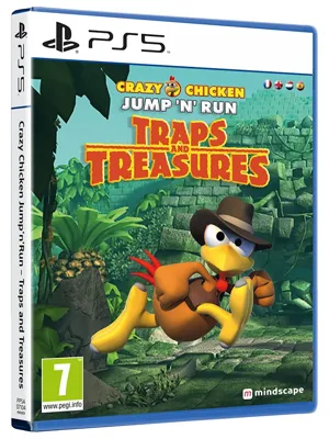 Carátula de Crazy Chicken: Traps and Treasures