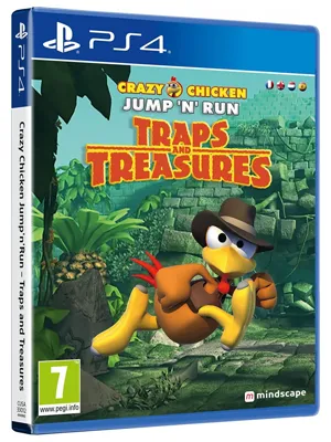 Carátula de Crazy Chicken: Traps and Treasures
